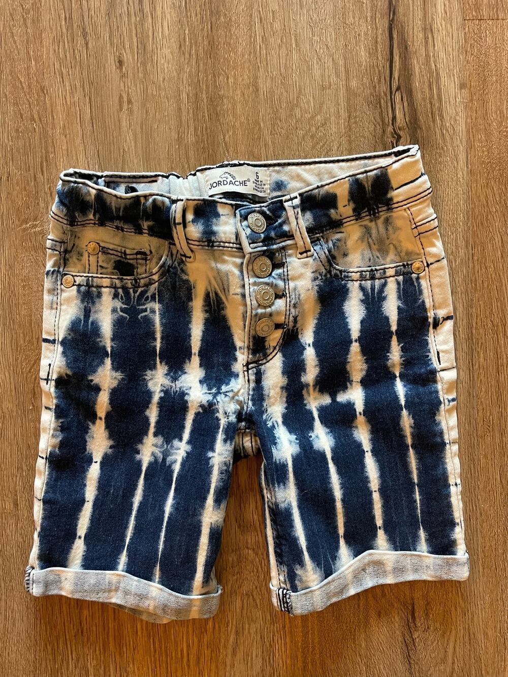 Jordache Blue and White Girls Shorts Size 6